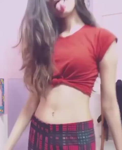 dancing desi tiny waist gif