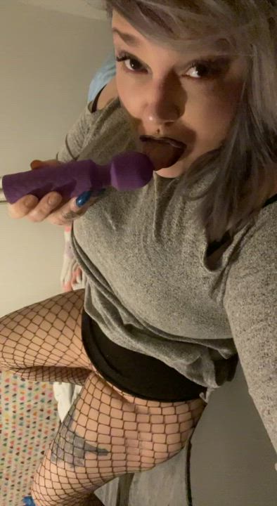 Wanna play with me instead of my toy? Hmm or use the toys on me… Needing some attention
