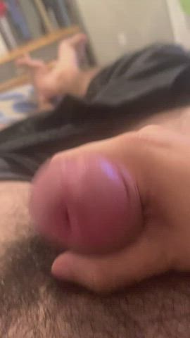 hairy cock male masturbation moaning gif