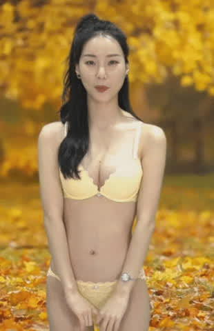 asian bra panties pretty skinny gif