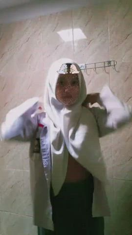 hijab malaysian schoolgirl teen tits gif