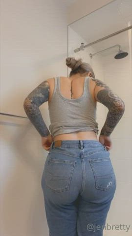 ass clapping big ass leggings panties pawg gif