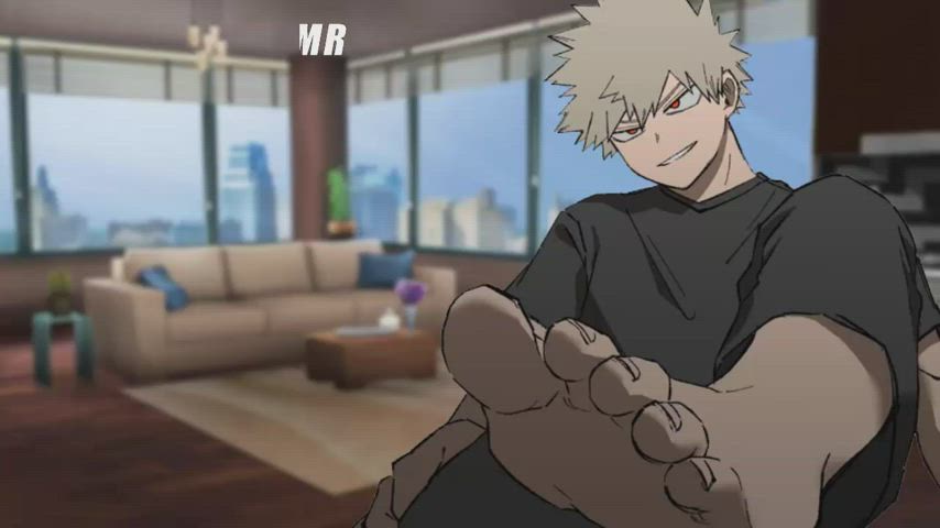 BAKUGOU TE DEJA TOCAR SUS PATAS