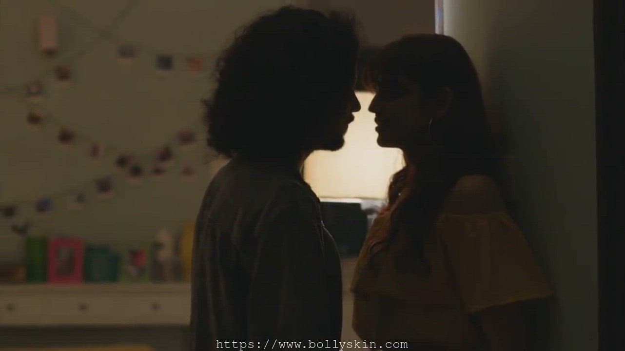 Tara Alisha kissing from a web series