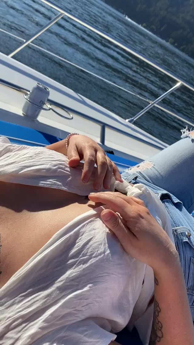 Flashing on a boat