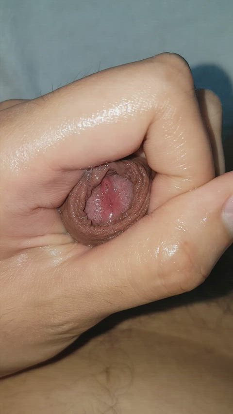 amateur close up cum ejaculation foreskin male masturbation masturbating penis uncircumcised