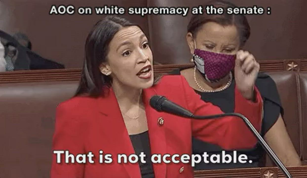 Alexandria Ocasio-Cortez the white man's whore