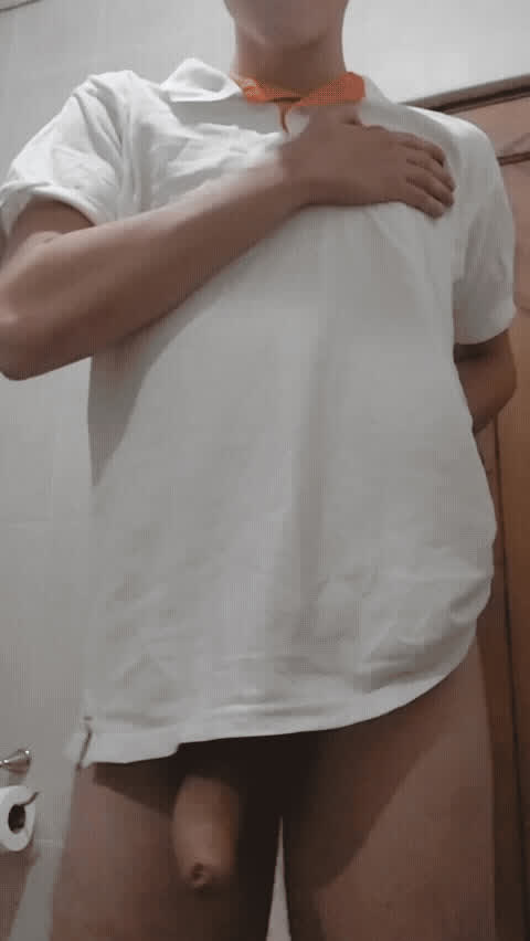 18 years old barely legal big dick cock cute gay hairy onlyfans teen uniform gif