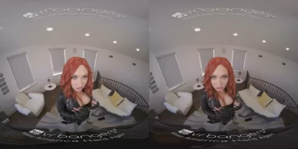 Blowjob Doggystyle Redhead VR gif
