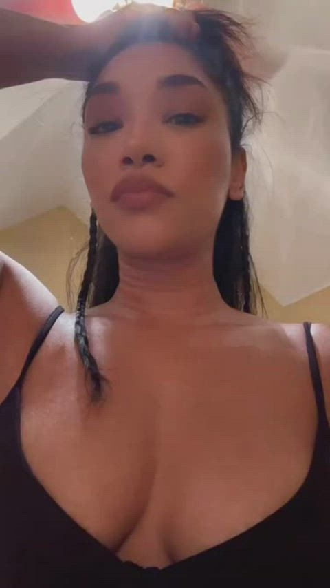 big tits boobs ebony gif