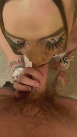 dickielover nofacegirl sucking gif