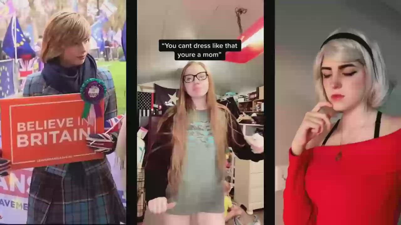 babecock tiktok trans gif