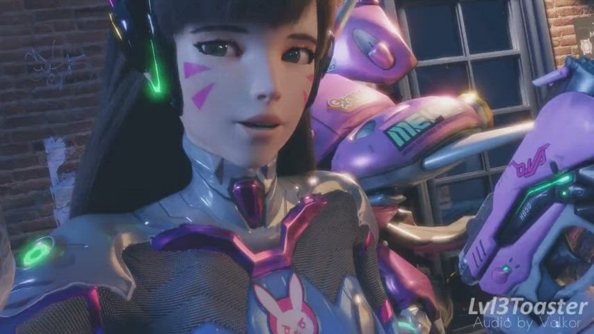 D.Va's mech gets hacked (Lvl3Toaster)