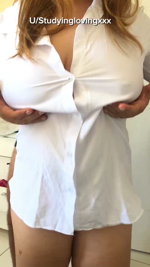 Big Tits Blonde Riding Hotwife Dry Hump - OC