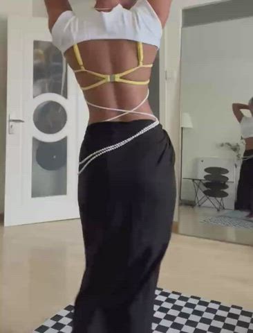 asian dancing dress fitness gif