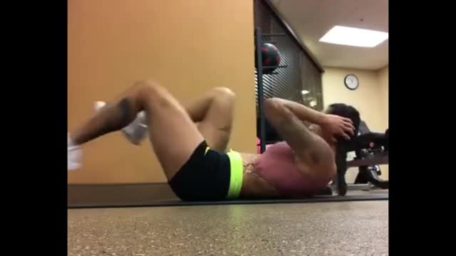 Levy Tran - working out / IG (4/4) (includes some modeling shoots also near end)