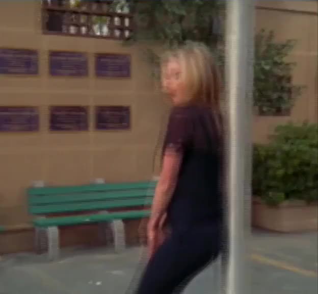 Sarah Chalke - Works The Pole Plot In Scrubs -