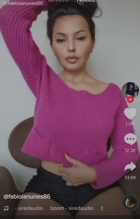 Big Tits Teen TikTok gif