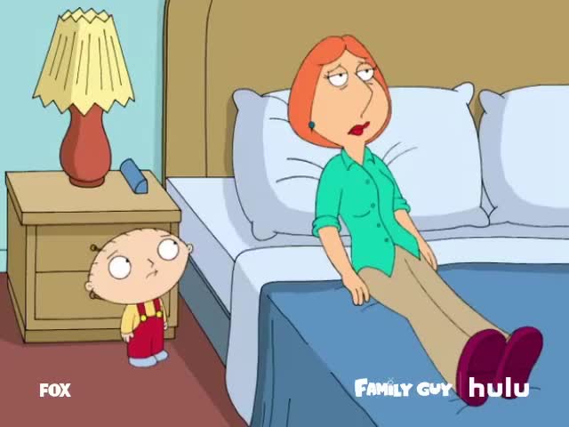 Happy Mother's Day! Stewie Griffin tells Lois Hi :)