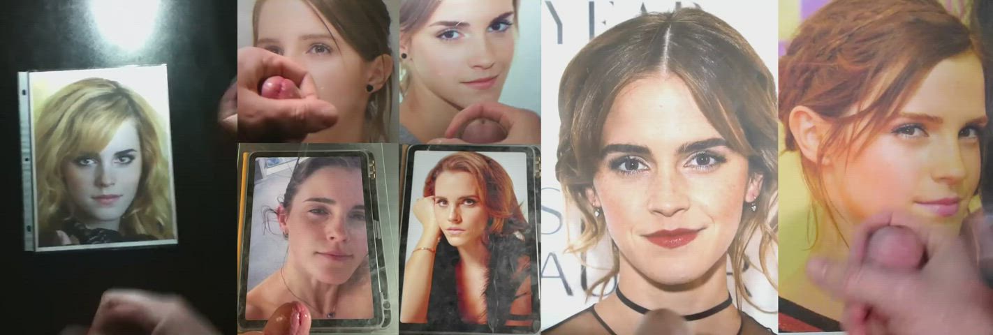 Emma Watson - Massive Tribute Bukkake (audio on)