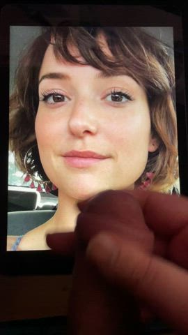 celebrity cum cumshot milana vayntrub tribute gif