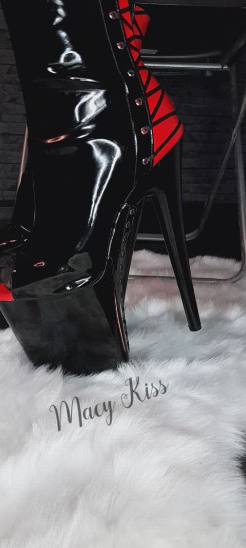boots high heels shoes gif