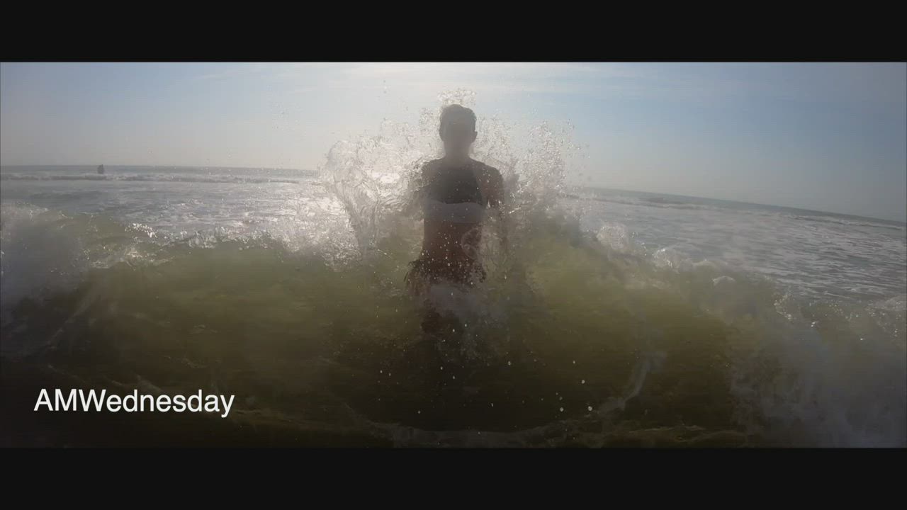 Beach Public Wet gif