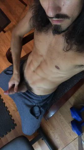 [39] This Daddy likes to workout!