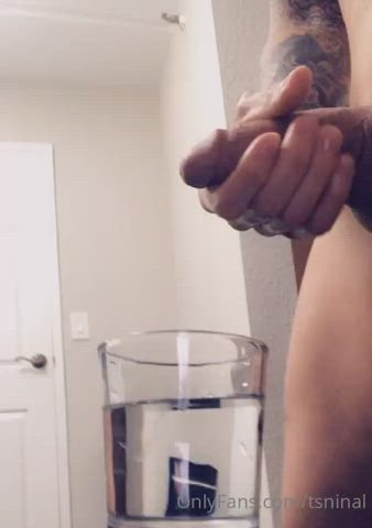 Cumshot Solo Trans gif