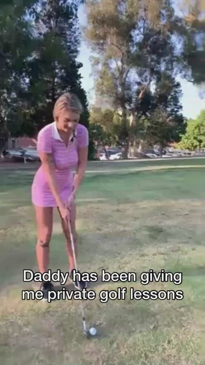 Golf Lessons with Daddy