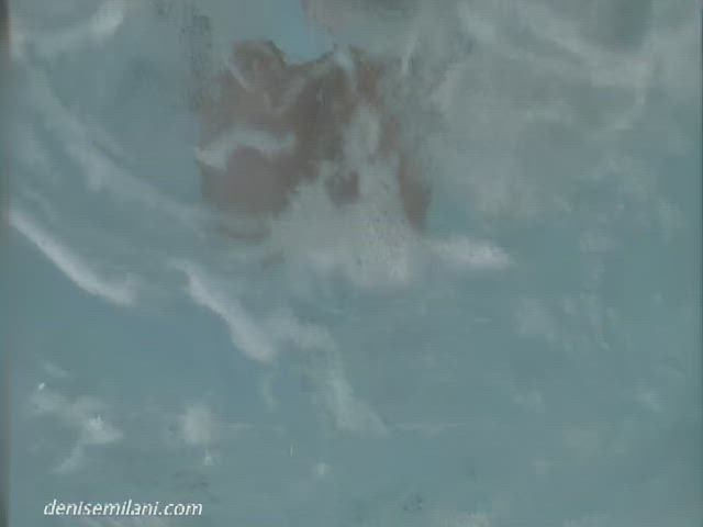 bikini boobs pool gif