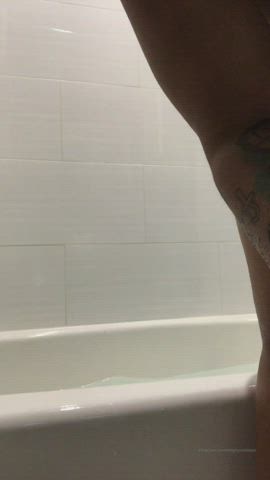 Ass Booty Naked Shower Thick gif