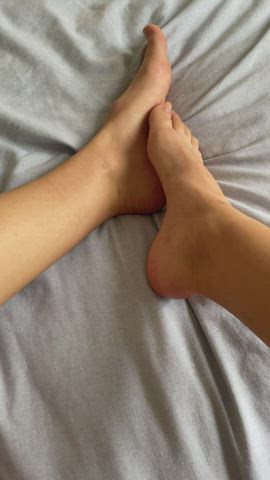 Need you to rub my tired feet for me