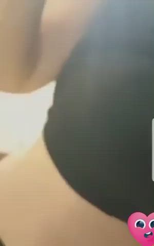 Big Nipples Big Tits Cute Flashing Latina Perky gif