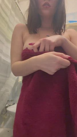 girlfriend teen tits gif