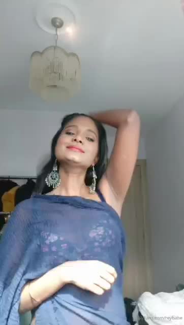 Brown babe in saree ??? ( Full collection of her in comments , stripping n teasing