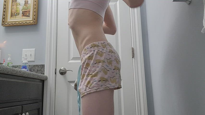 amateur ass babe booty cock cute petite sissy teen trans femboys gif