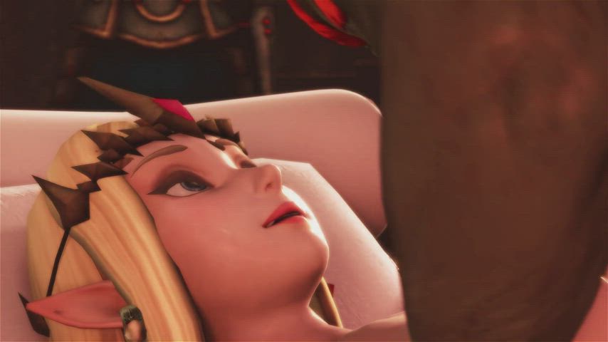 animation bed sex creampie elf fantasy princess zelda sex sucking gif