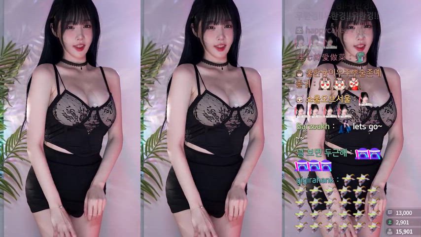 asian big tits dancing korean gif