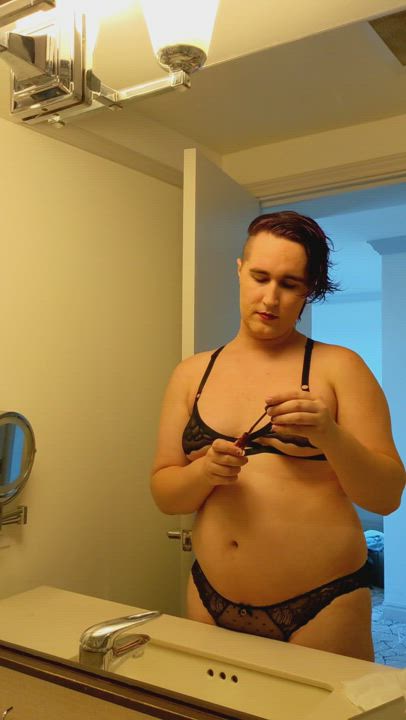 Flashing Lingerie Trans gif