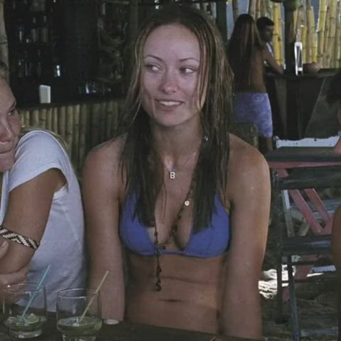 bikini cleavage olivia wilde gif