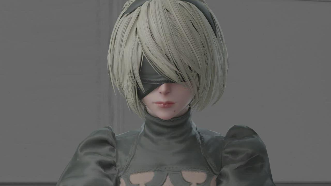 2B has no problem throating 9S's teeny weenie (Redmoa) [NieR:Automata]