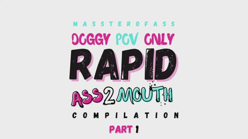 Ass to mouth compilation