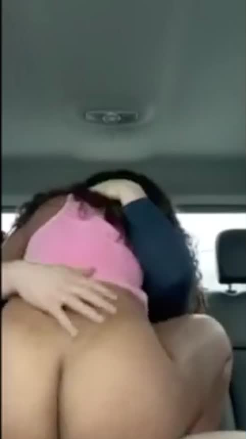 Car Creampie for Big Ass Ebony