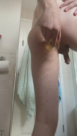 Anal Play Dildo Male Masturbation Masturbating OnlyFans gif