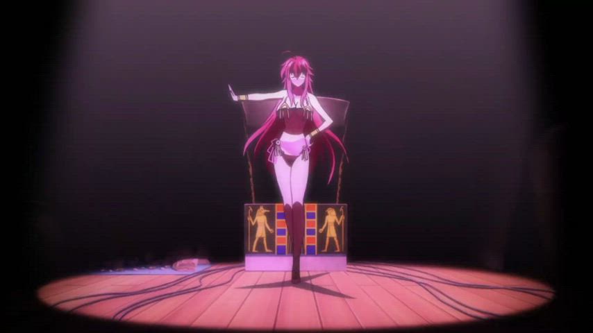 Rias belly dancing [DxD]