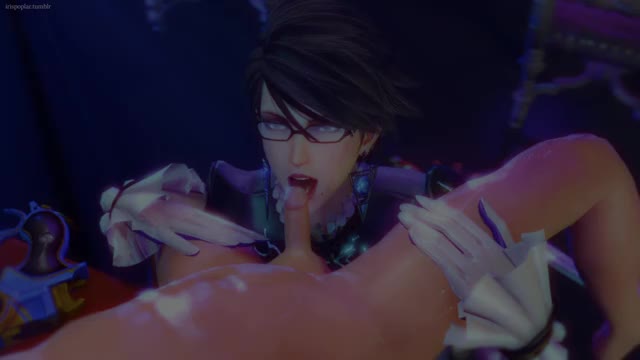 Bayonetta licks boy like a lollipop (Irispoplar) [Bayonetta]