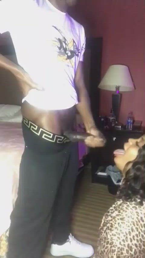 bbc cum cum in mouth cumshot ebony facial gif