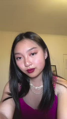 armpits asian dress girls pink teen tongue fetish gif