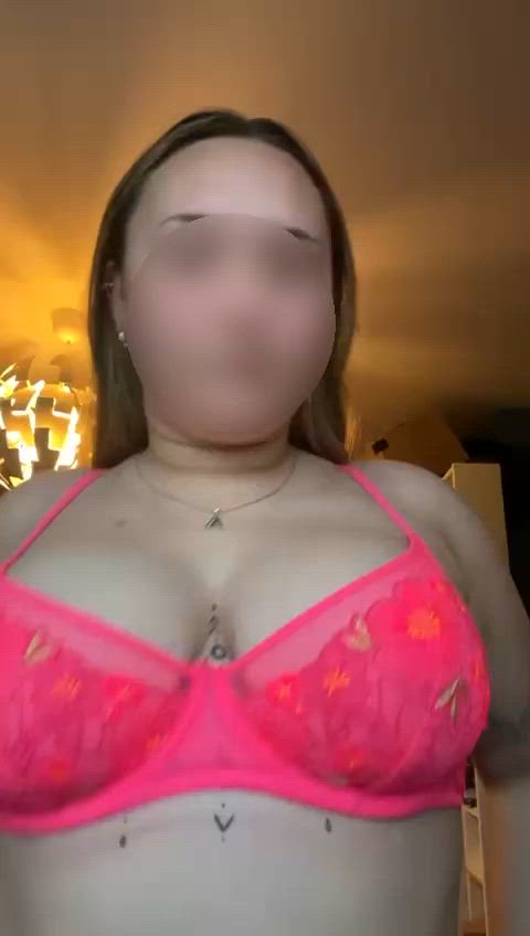 amateur big tits lingerie nipple piercing nipple play nipples pierced pink teen tits